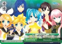 Decorator (SR) - Hatsune Miku: Project DIVA F 2nd - Weiss Schwarz card