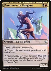 Forerunner of Slaughter - Duel Decks: Zendikar vs. Eldrazi - Magic: The Gathering card