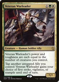 Veteran Warleader - Duel Decks: Zendikar vs. Eldrazi - Magic: The Gathering card