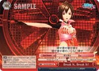 Break it, Break it! - Hatsune Miku: Project DIVA F 2nd - Weiss Schwarz card