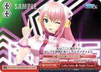 Luka Luka Night Fever - Hatsune Miku: Project DIVA F 2nd - Weiss Schwarz card