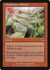 Brightstone Ritual - Onslaught - Magic: The Gathering card
