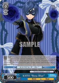 KAITO "Rosa Blue" (A) - Hatsune Miku: Project DIVA F 2nd - Weiss Schwarz card