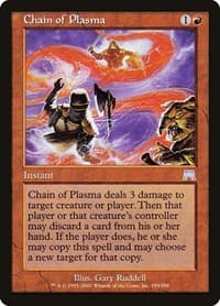 Chain of Plasma - Onslaught - Magic: The Gathering card