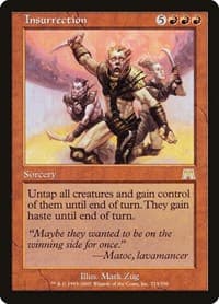 Insurrection - Onslaught - Magic: The Gathering card