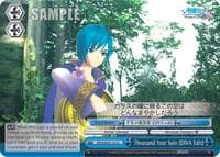 Thousand Year Solo (DIVA Edit) - Hatsune Miku: Project DIVA F 2nd - Weiss Schwarz card