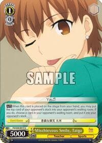Mischievous Smile, Taiga - Fate/stay night [Unlimited Blade Works] - Weiss Schwarz card
