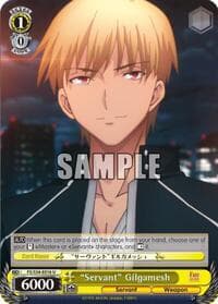 "Servant" Gilgamesh - Fate/stay night [Unlimited Blade Works] - Weiss Schwarz card
