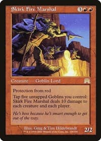 Skirk Fire Marshal - Onslaught - Magic: The Gathering card