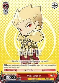 Mini Archer - Fate/Zero - Weiss Schwarz card