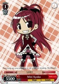Mini Kyoko - Puella Magi Madoka Magica - Weiss Schwarz card