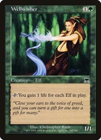 Wellwisher - Onslaught - Magic: The Gathering card