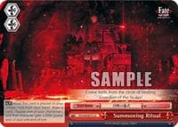 Summoning Ritual - Fate/stay night [Unlimited Blade Works] - Weiss Schwarz card