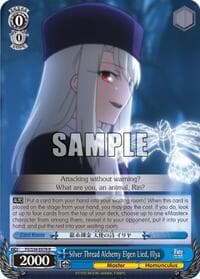 Silver Thread Alchemy Elgen Lied, Illya - Fate/stay night [Unlimited Blade Works] - Weiss Schwarz card