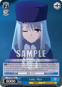 Lady, Illya - Fate/stay night [Unlimited Blade Works] - Weiss Schwarz card