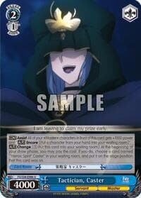 Tactician, Caster - Fate/stay night [Unlimited Blade Works] - Weiss Schwarz card