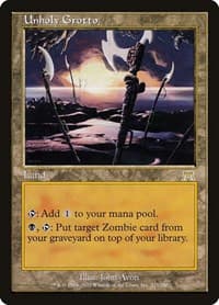 Unholy Grotto - Onslaught - Magic: The Gathering card