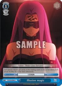 Illusion magic - Fate/stay night [Unlimited Blade Works] - Weiss Schwarz card