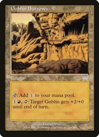 Goblin Burrows - Onslaught - Magic: The Gathering card