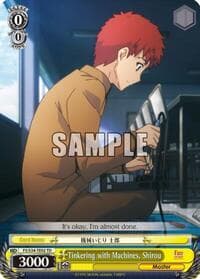 Tinkering with Machines, Shirou (TD) - Fate/stay night [Unlimited Blade Works] - Weiss Schwarz card
