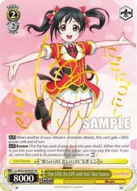 "Our LIVE, the LIFE with You" Nico Yazawa (SP) - Love Live! - Weiss Schwarz card