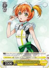 "Tight Hug, and Closing in on "love"!" u's (E) - Love Live! - Weiss Schwarz card