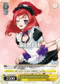 "Tight Hug, and Closing in on "love"!" u's (F) - Love Live! - Weiss Schwarz card
