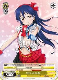 Umi Sonoda - Love Live! - Weiss Schwarz card
