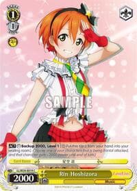 Rin Hoshizora - Love Live! - Weiss Schwarz card