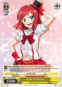 Maki Nishikino - Love Live! - Weiss Schwarz card
