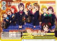 Youthfulness Must Be Listening - Love Live! - Weiss Schwarz card