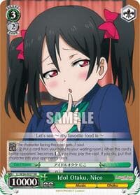Idol Otaku, Nico - Love Live! - Weiss Schwarz card