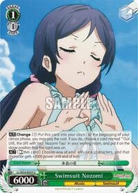 Swimsuit Nozomi - Love Live! - Weiss Schwarz card