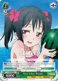 Nico Likes Pranks - Love Live! - Weiss Schwarz card