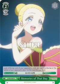 Memories of That Day - Love Live! - Weiss Schwarz card