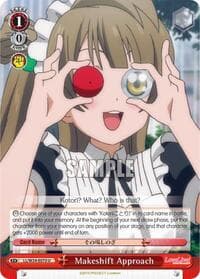 Makeshift Approach - Love Live! - Weiss Schwarz card