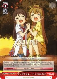 Climbing a Tree Together - Love Live! - Weiss Schwarz card