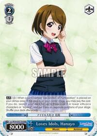 Loves Idols, Hanayo (RRR) - Love Live! - Weiss Schwarz card
