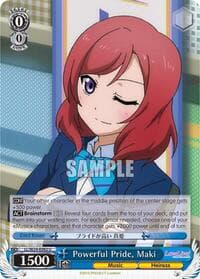 Powerful Pride, Maki - Love Live! - Weiss Schwarz card