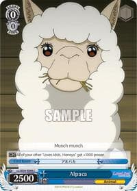 Alpaca - Love Live! - Weiss Schwarz card
