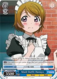 Maid Outfit Hanayo - Love Live! - Weiss Schwarz card