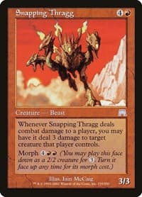 Snapping Thragg - Onslaught - Magic: The Gathering card