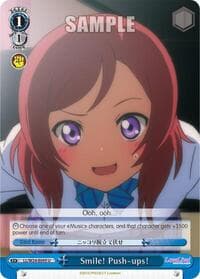 Smile! Push-ups! - Love Live! - Weiss Schwarz card