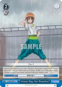 Great Day for Practice? - Love Live! - Weiss Schwarz card