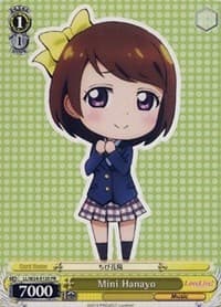 Mini Hanayo - Love Live! - Weiss Schwarz card