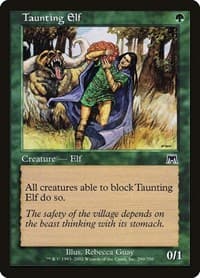 Taunting Elf - Onslaught - Magic: The Gathering card
