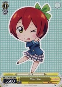 Mini Rin - Love Live! - Weiss Schwarz card