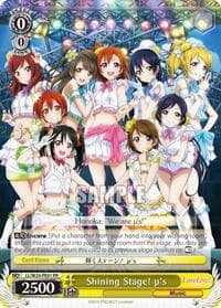 Shining Stage! u's - Love Live! - Weiss Schwarz card