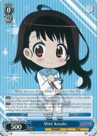 Mini Kosaki - NISEKOI -False Love- - Weiss Schwarz card