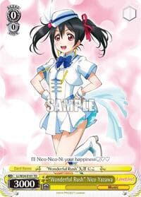 "Wonderful Rush" Nico Yazawa - Love Live! - Weiss Schwarz card